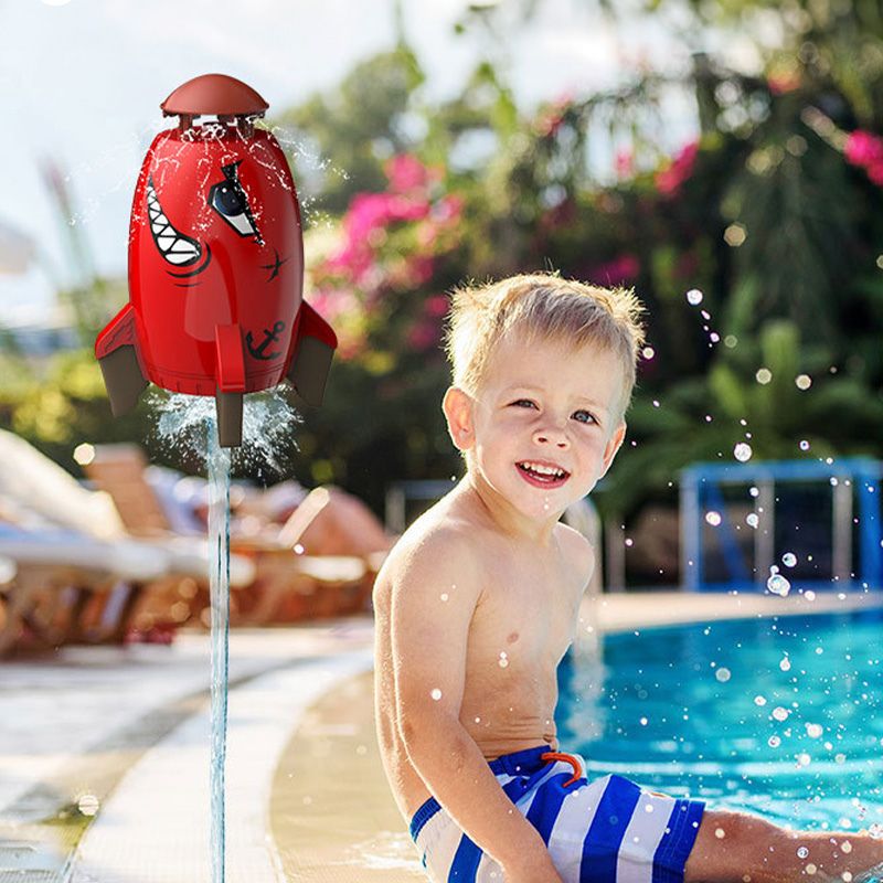 AquaBlast Rocket Sprinkler | Adjustable Spray Patterns for Thrilling Outdoor Water Fun for Kids Ages 3+