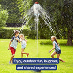AquaBlast Rocket Sprinkler | Adjustable Spray Patterns for Thrilling Outdoor Water Fun for Kids Ages 3+