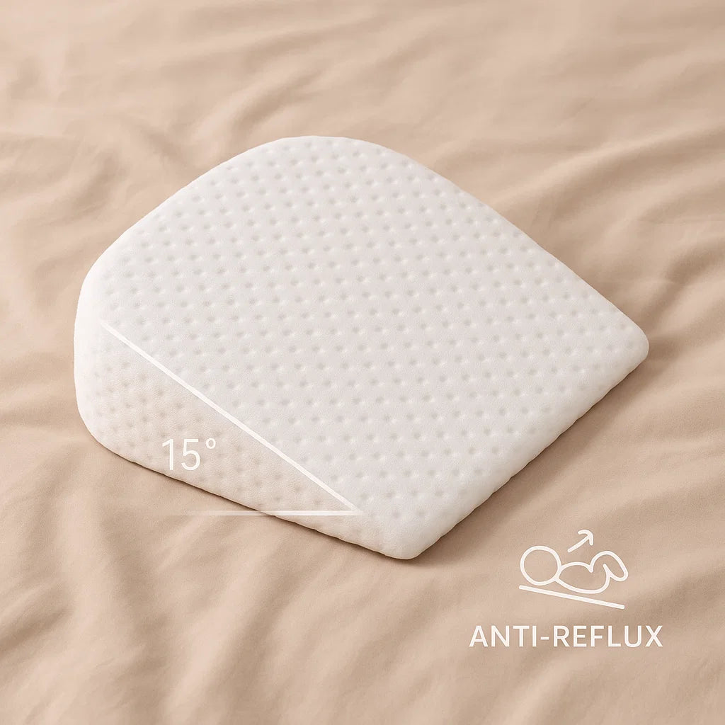 Newborn Reflux Pillow – Anti-Roll & Sleep Support for Babies