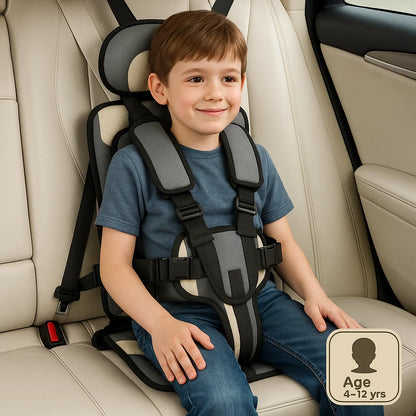 Portable Car Seat Safety Harness - Safe Booster for Travelling Children's