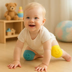 Non-Slip Baby Knee Pads | Soft, Breathable & Anti-Slip for Crawling Safety and Comfort (0-36 Months)