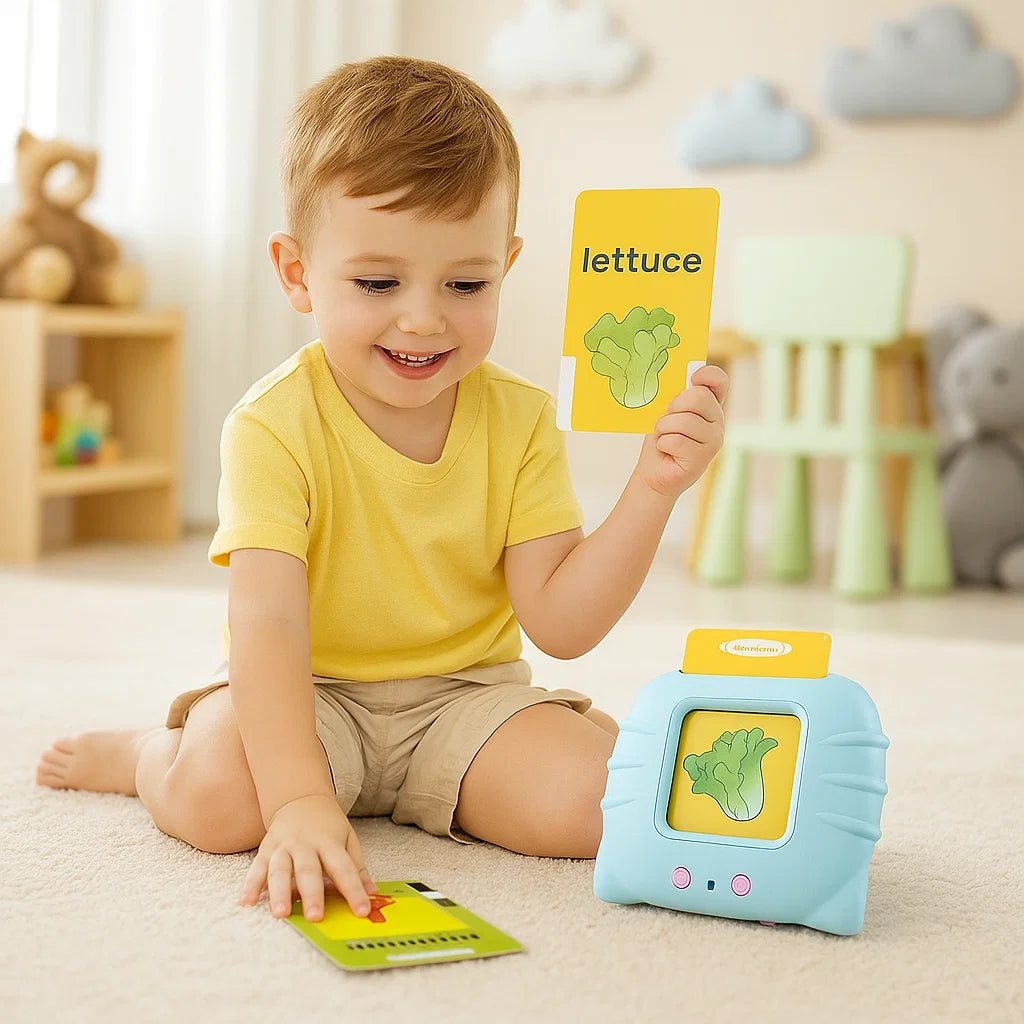 Interactive English Learning Toy for Kids | Fun, Engaging & Educational for Ages 3-8, Perfect for ESL & Vocabulary Building