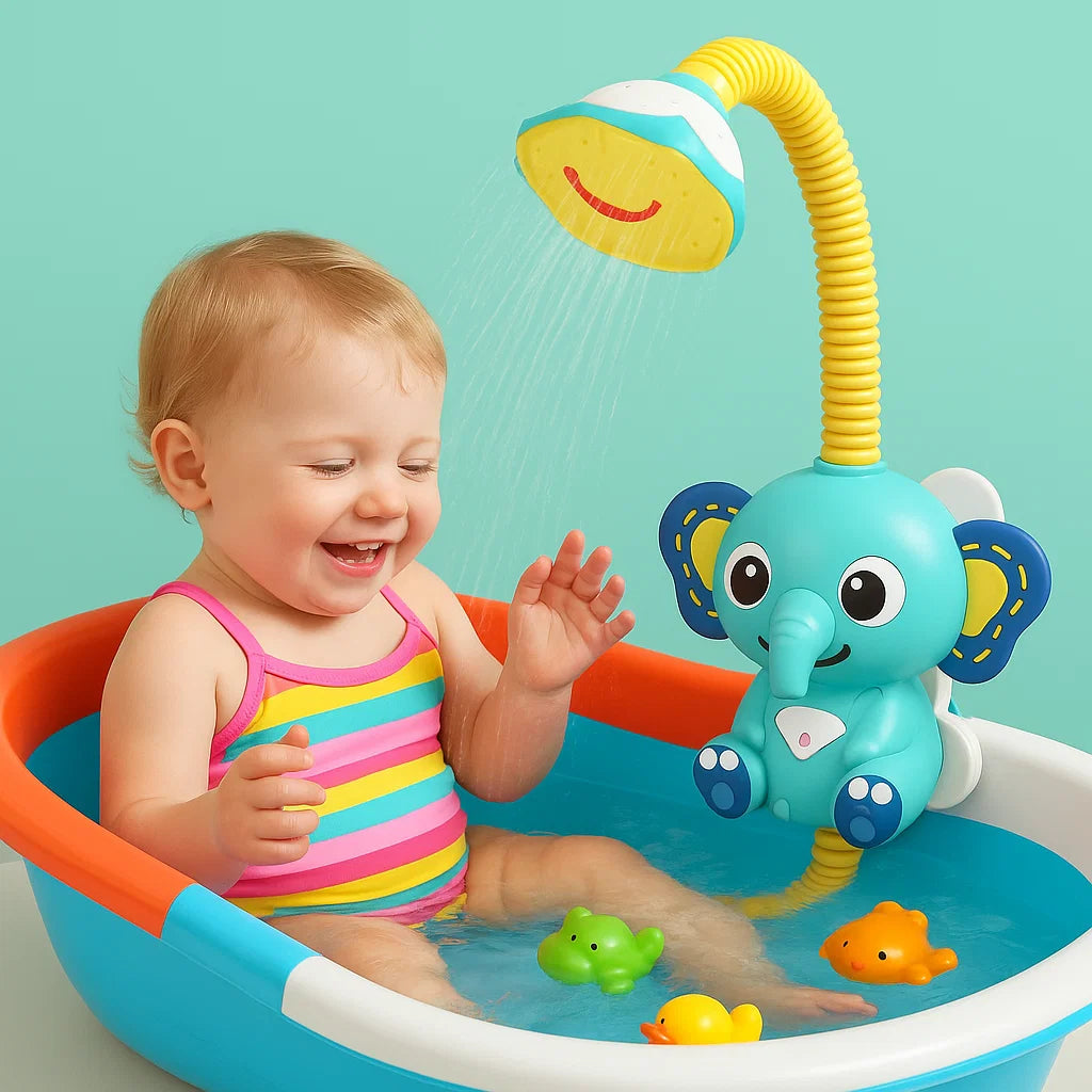 Electric Handheld Water Sprinkler for Infants | Gentle Flow, User-Friendly & Ideal for Baby Bath Time