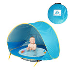 Baby & Toddler Beach Tent | UV Protection, Waterproof & Integrated Pool for Summer Fun