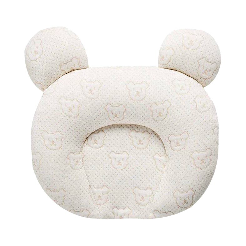 Baby Flat Head Pillow | Hypoallergenic, Breathable & Recommended for Newborns with Plagiocephaly