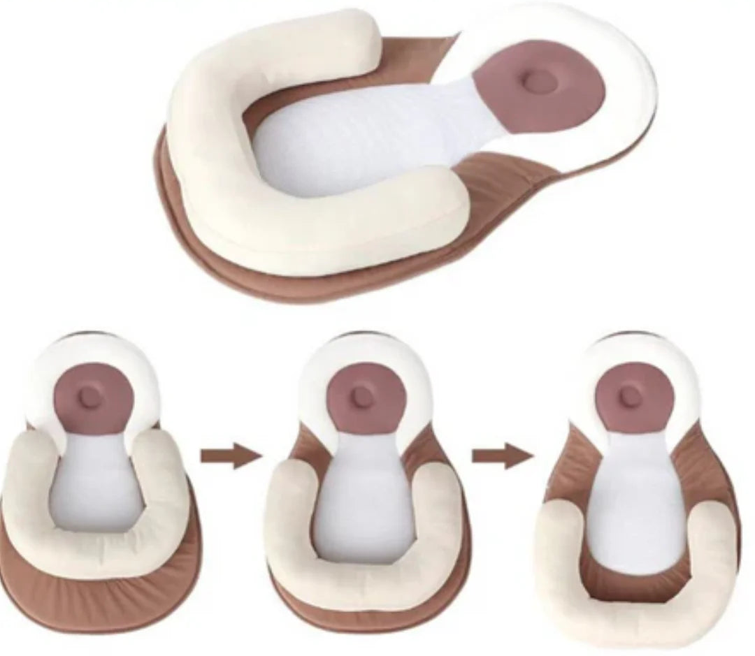 DreamNest™ | Portable Baby Lounger with Breathable Fabric | Infant Sleep & Play Solution for Home & Travel