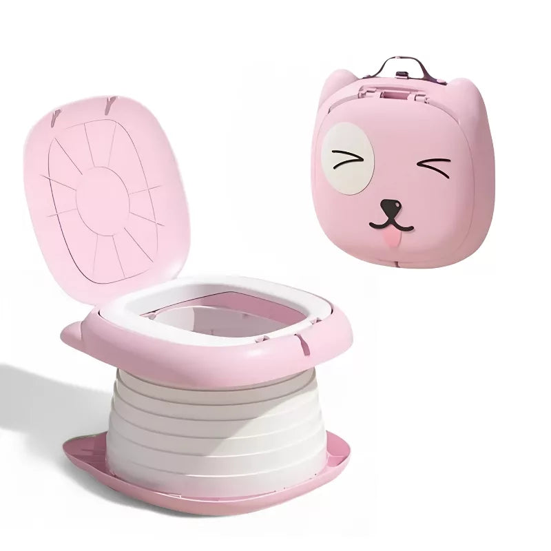 Portable Collapsible Baby Travel Potty | Lightweight, Foldable & Ideal for Travel and Potty Training