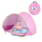 Baby & Toddler Beach Tent | UV Protection, Waterproof & Integrated Pool for Summer Fun