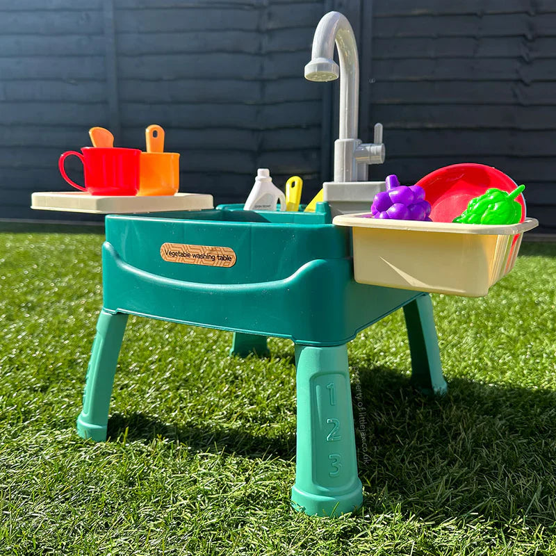 Magic Water Play Kitchen | Realistic Tap, Safe Materials & Engaging Role-Play for Kids