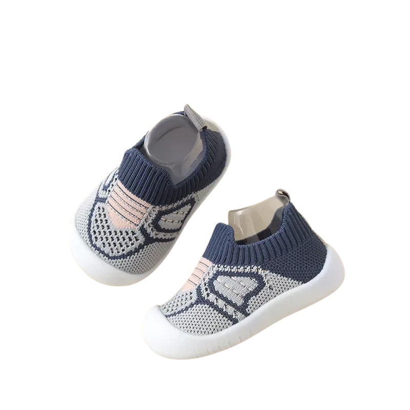 Breathable Cotton Mesh Kids Sneakers | Non-Slip, Anti-Collision & Comfortable for Active Playtime Adventures