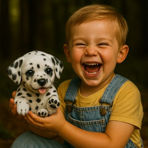 Robot Dalmatian Puppy – Realistic Interactive Robot Dog Toy | Walking, Barking, Touch-Response & AI Tricks for Kids & Adults