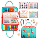 Montessori Sensory Board | Portable, Durable & Engaging Learning Tool for Toddlers Ages 2-5
