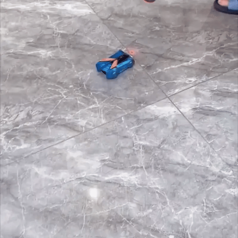 Laser-Controlled Wall Climbing RC Car | Gravity-Defying, LED Lights & Fun for Kids Aged 3+