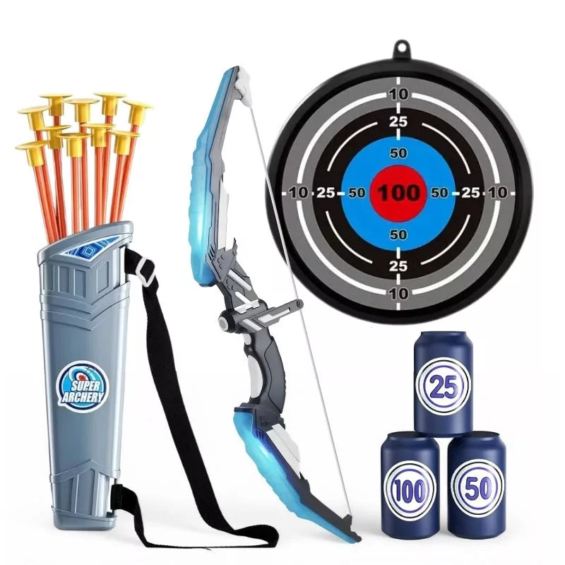 Kids Archery Toy Set | Durable, Ergonomic Toy Bow and Arrow for Indoor and Outdoor Play and Skill Development