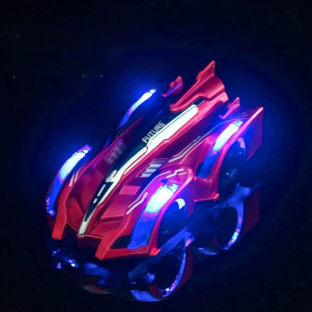 Anti Gravity Remote Control Car | Wall Mode, 360-Degree Stunts & LED Lights for Kids' Indoor Adventures