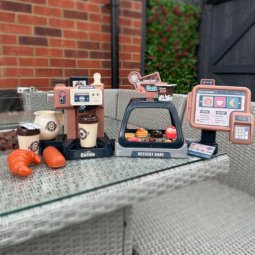 Children’s Coffee Machine & Bakery Station Toy Set - Perfect Gift for Little Chefs!