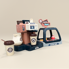 Children’s Coffee Machine & Bakery Station Toy Set - Perfect Gift for Little Chefs!