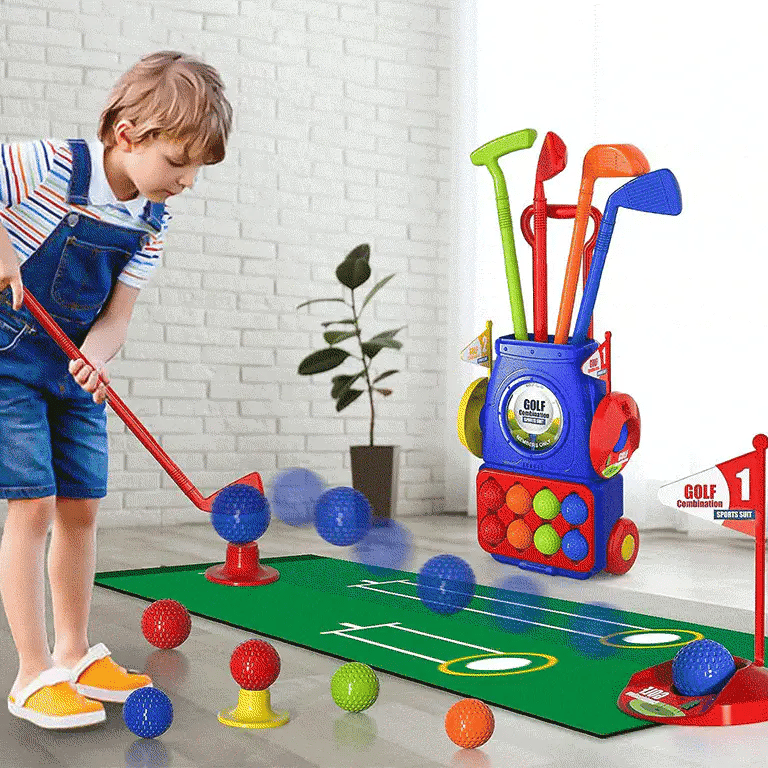 Complete Kids Golf Toys Set | Durable, Portable & Perfect for Indoor and Outdoor Play