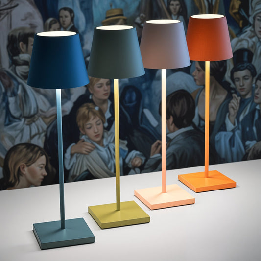 Stylish LED Bedside Lamp – Cordless, Rechargeable & Modern