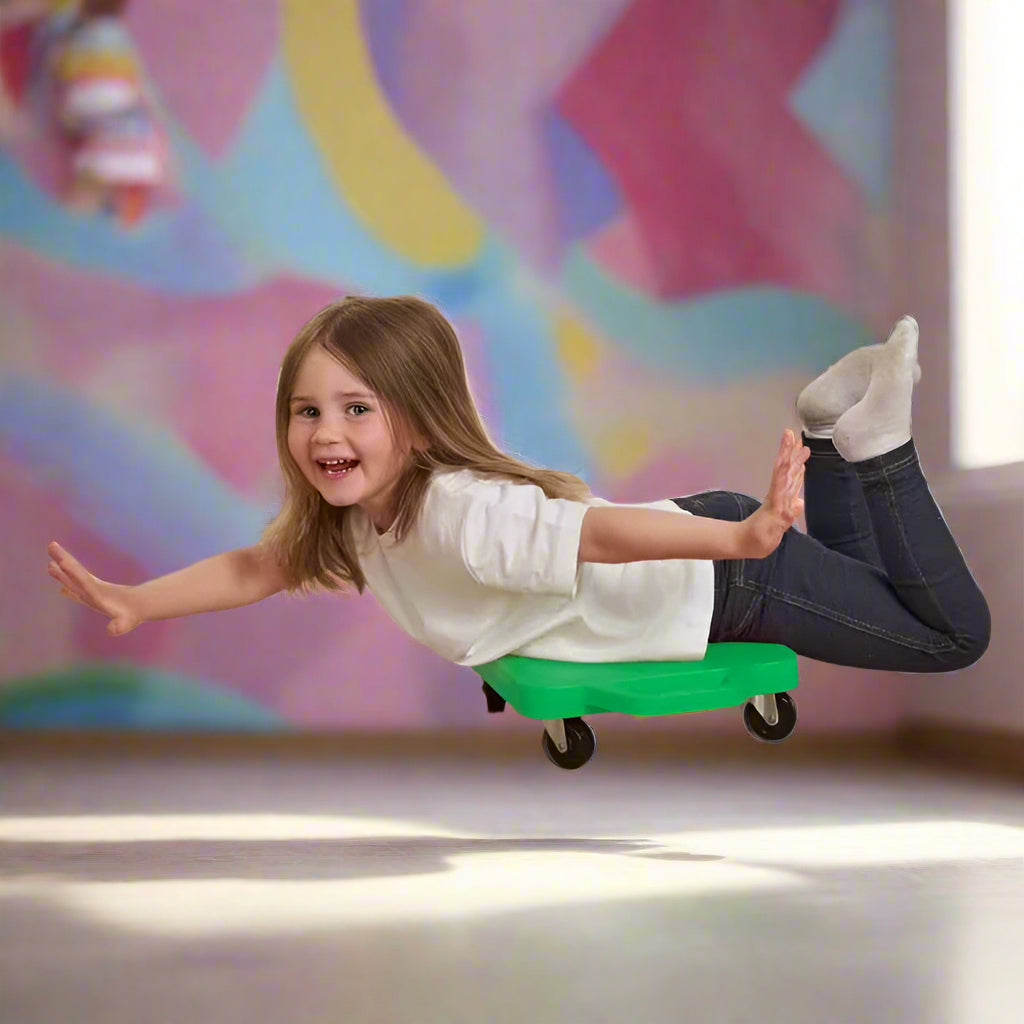 Durable Scooter Board for Kids - Lightweight, Easy to Ride, Perfect for Indoor and Outdoor Fun