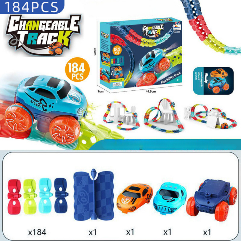 CrazyRide Anti-Gravity Car Set – High-Flying Stunt Car Track for Kids