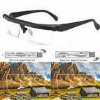 Adjustable Focus Glasses with Self Adjusting Zoom Eyeglasses for Near and Far Vision | Magnifying Lenses for Reading