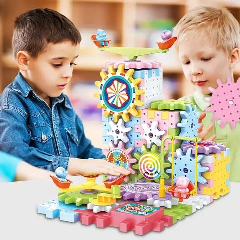 Educational Building Set for 2-3 Year Olds – Intro to Gears Kit