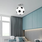 Football LED Ceiling Light | Dimmable, Energy-Efficient & Fun Design for Kids' Rooms