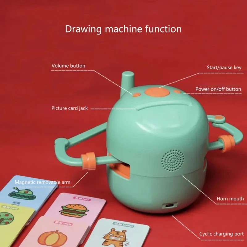 Educational Drawing Robot for Kids | Automatic, Screen-Free Fun to Boost Creativity & Fine Motor Skills