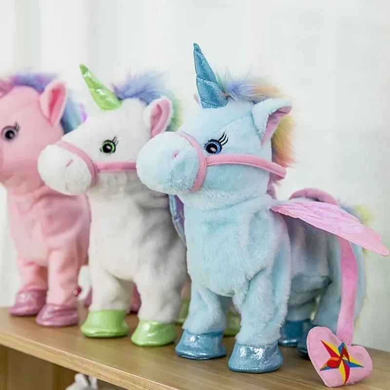 Interactive Unicorn Plush Toy | Singing, Walking & Soft Cuddly Companion for Imaginative Play