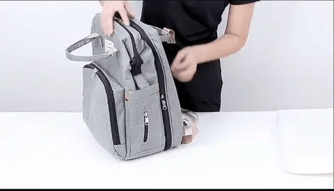 Baby Changing Backpack with USB Charging – Spacious Nappy & Diaper Bag for Baby Essentials | Baby Shower Gift for Mums & Dads UK