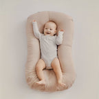 Baby Nest Cocoon for Newborns – Organic-Style Snuggle Sleep Pillow for Safe, Comfy Infant Support