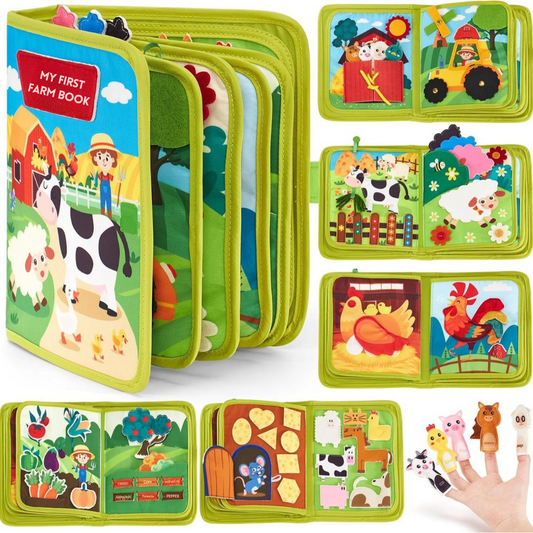 Montessori Farm Story Book | Engaging Animal Education & Early Literacy for Toddlers and Preschoolers