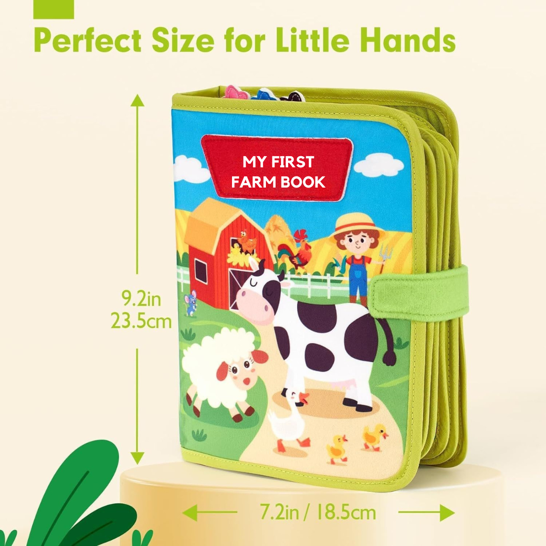 Montessori Farm Story Book | Engaging Animal Education & Early Literacy for Toddlers and Preschoolers