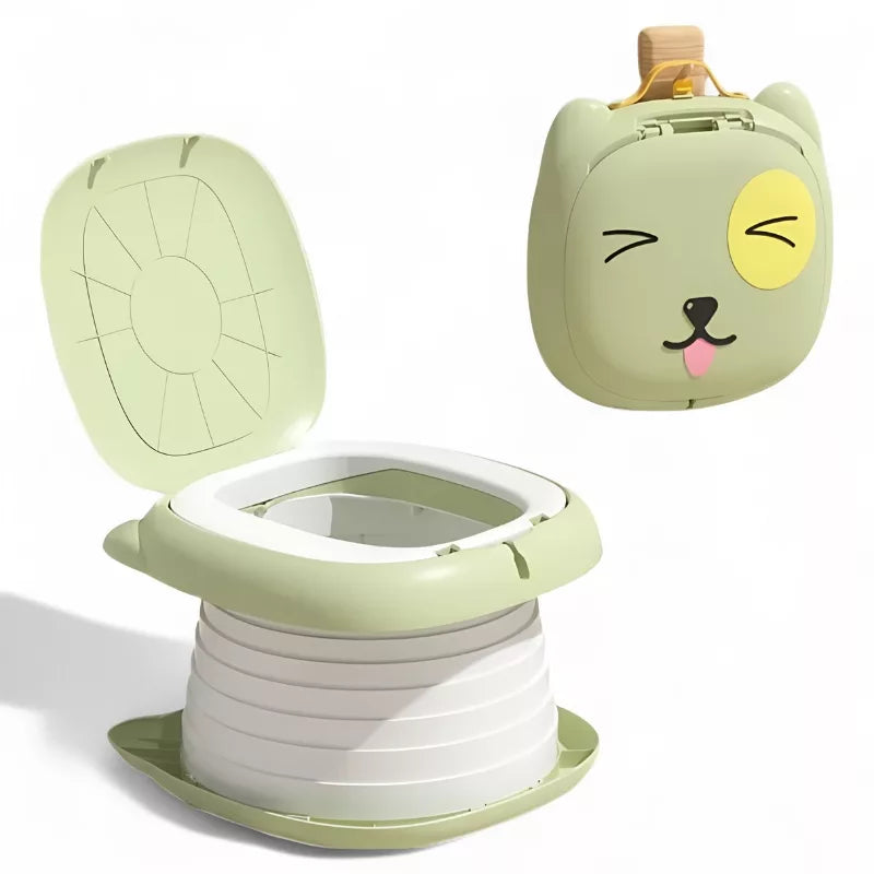 Portable Collapsible Baby Travel Potty | Lightweight, Foldable & Ideal for Travel and Potty Training