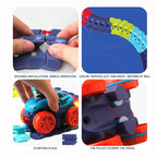 Anti-Gravity Racing Track | Glow-in-the-Dark, Flexible Layout & Educational Fun for Kids Aged 3+