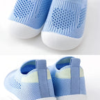 Baby Mesh Slip-On Infant Soft Shoes | Non-Slip, Breathable Design for First Walkers
