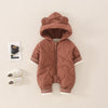 Image of Fleece Teddy Romper - Belle Baby