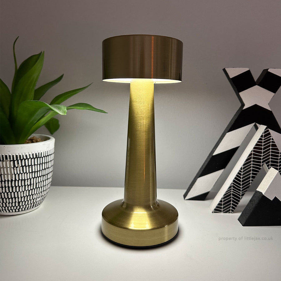 Minimalist Cordless Battery Powered Table Lamp