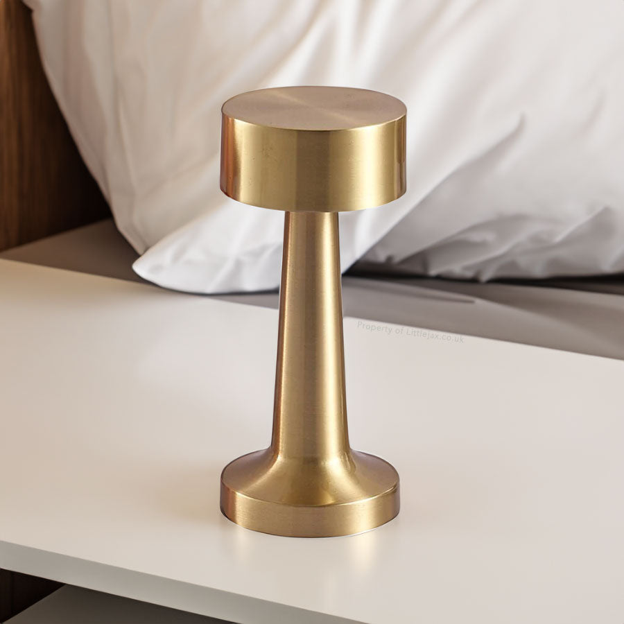 Minimalist Cordless Battery Powered Table Lamp