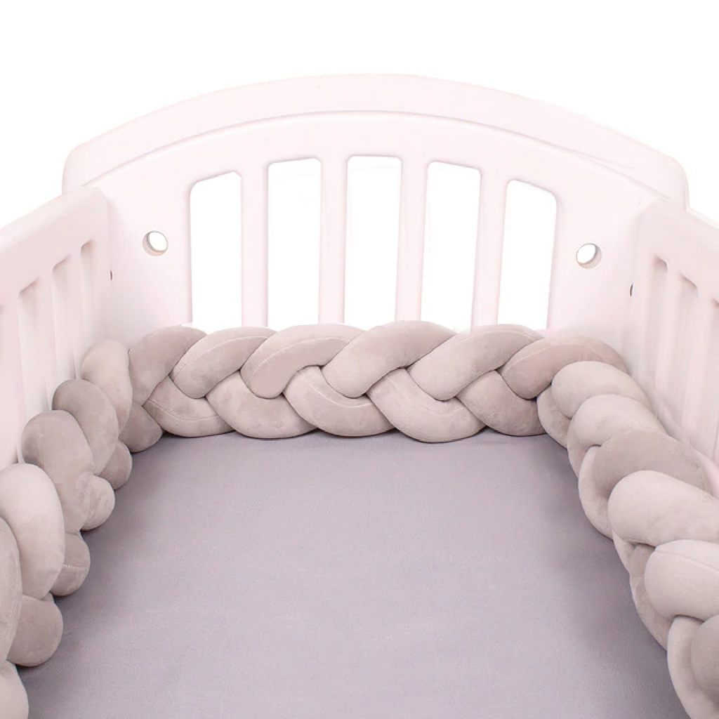Airflow Cot Bumper Set - Cushioned Bumpers for Toddler Cribs & Beds