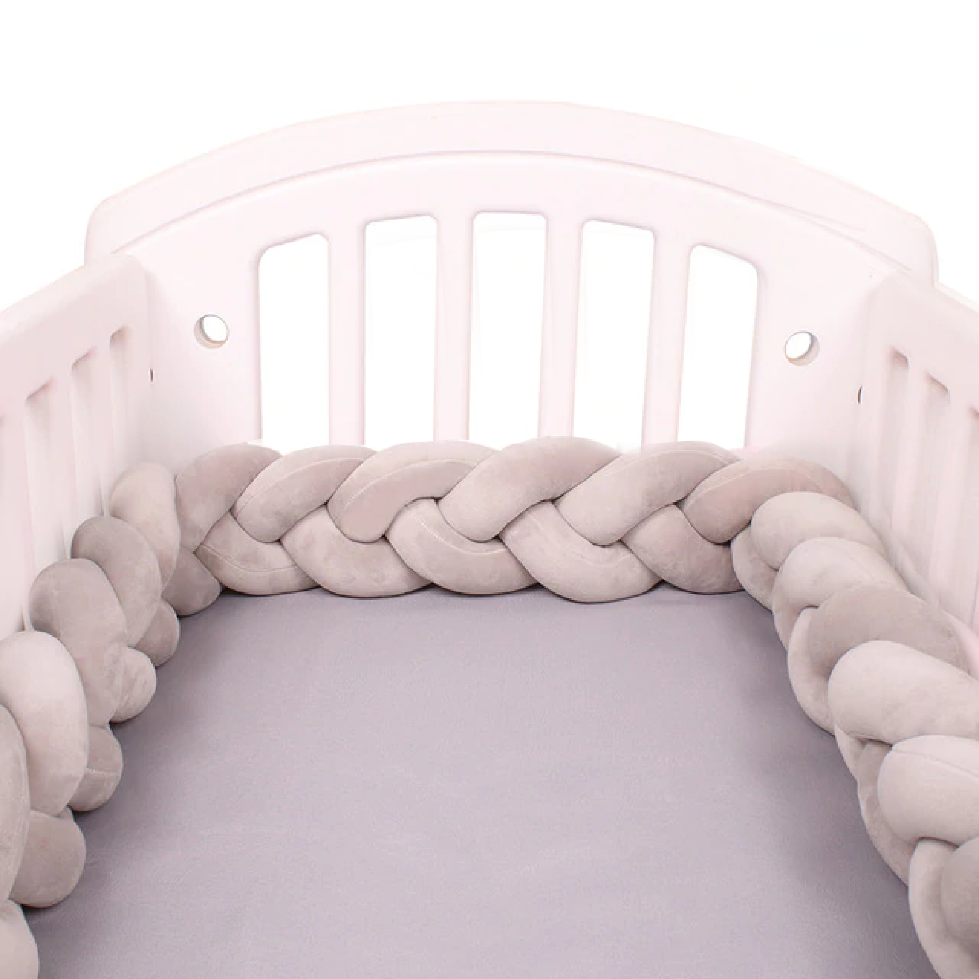Airflow Cot Bumper Set - Cushioned Bumpers for Toddler Cribs & Beds