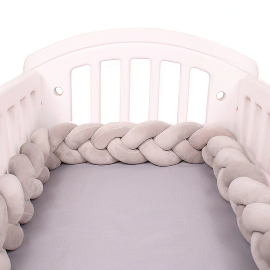 Airflow Cot Bumper Set - Cushioned Safety Bumpers for Toddler Cribs & Beds