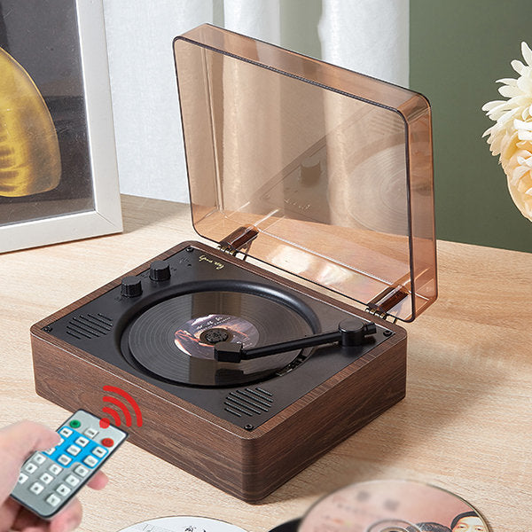 Portable Retro CD Player | Bluetooth Connectivity & Built-In Speakers for Music Lovers
