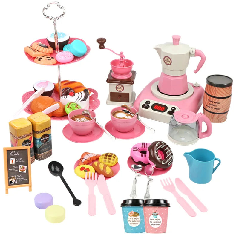 Kids' Kitchen Playset | Durable ABS Material, Educational & Imaginative Role Play for Young Chefs