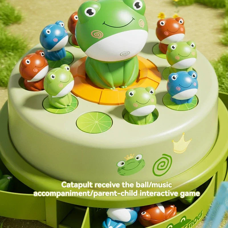 Frog Music Playset - Cheerful Frog Toy for Kids - Fun Musical Activity Set - Ideal for Early Learning and Development