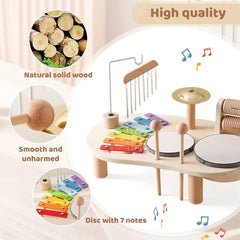 Baby Music Set Drums for Infants - Musical Instruments for Kids and Toddlers, Ideal Educational Toy for Early Development