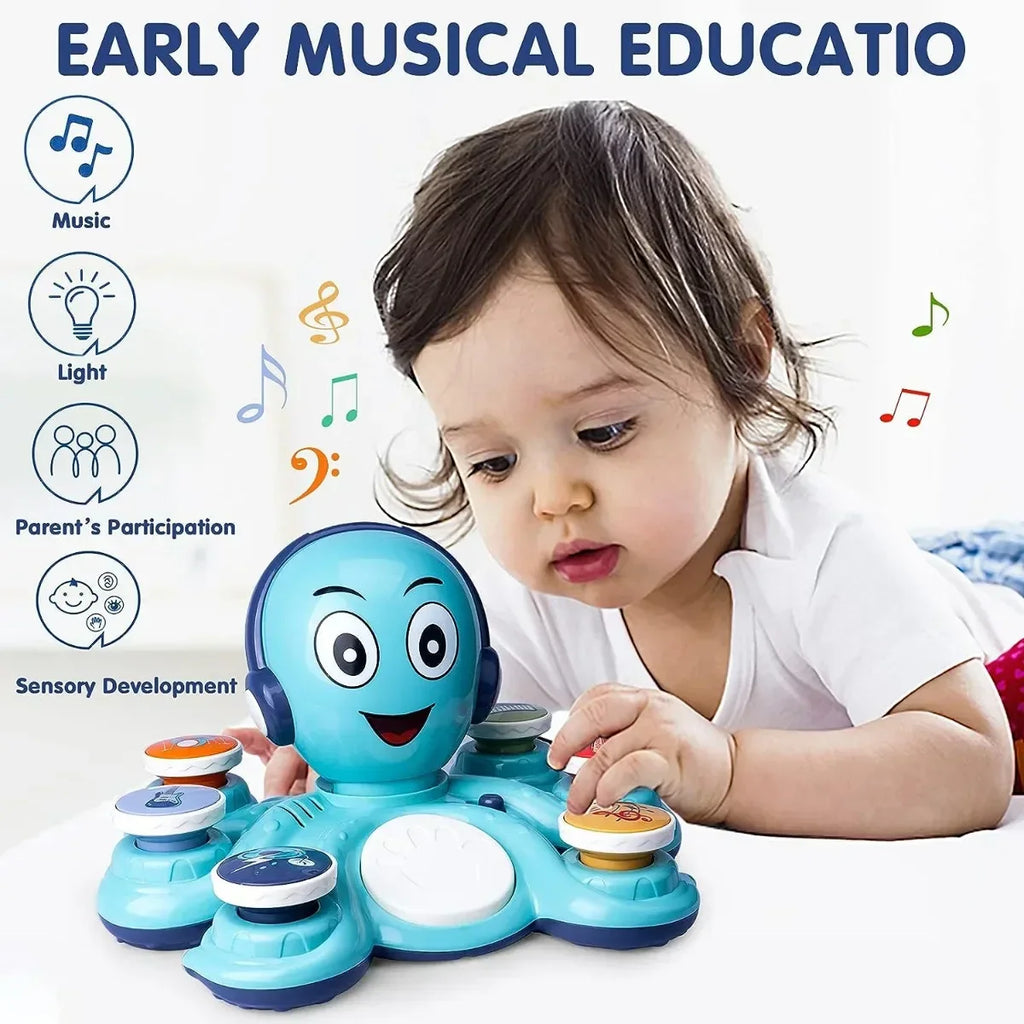 Musical Octopus Toy | Interactive, Educational & Stimulating for Toddlers and Preschoolers