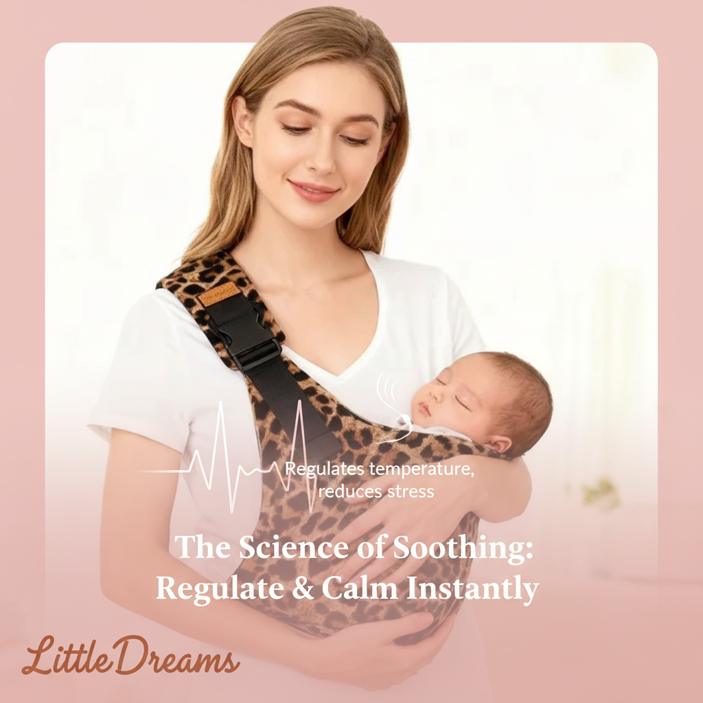 Ultra-Soft Cotton Baby Wrap | Maximum Comfort & Soothing Breathable Fabric for Effortless Hands-Free Bonding and Better Sleep
