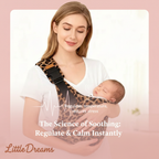 Ultra-Soft Cotton Baby Wrap | Maximum Comfort & Soothing Breathable Fabric for Effortless Hands-Free Bonding and Better Sleep